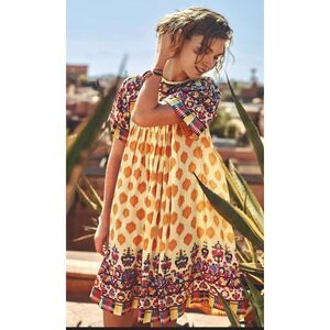 Tanvi Kedia Anthropologie Caltha Swing‎ Dress Beaded Sequin Boho Size Small